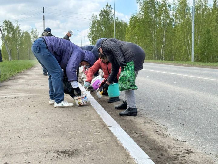 Чистота начинается с каждого из нас: общегородские субботники продолжаются в Менделеевске