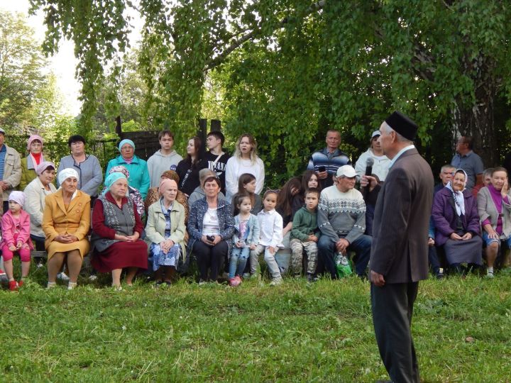 Весело задорно прошел вечерний Сабантуй в деревне Тат.Текашево