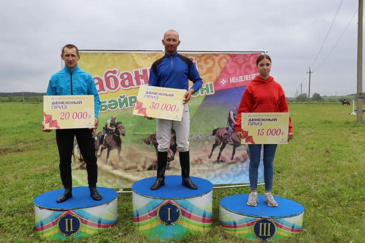 В Менделеевске в рамках Сабантуя провели зрелищные конные скачки