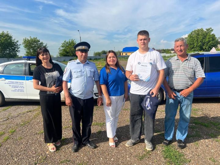 В Менделеевске состоялся районный конкурс «Юный водитель»