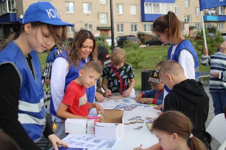 В Менделеевске прошли игры по ПДД