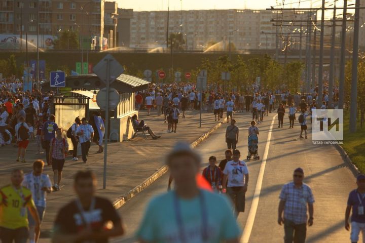 Во время матча Бельгия – Бразилия закроются дороги в районе Kazan-Arena