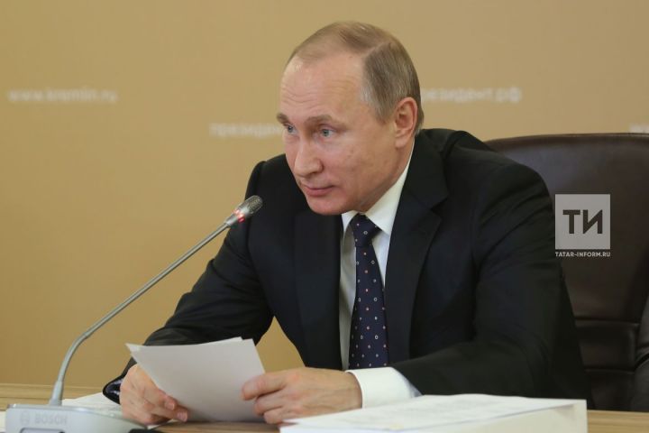 Путин: Татарстан демонстрирует хороший пример решения первоочередных проблем